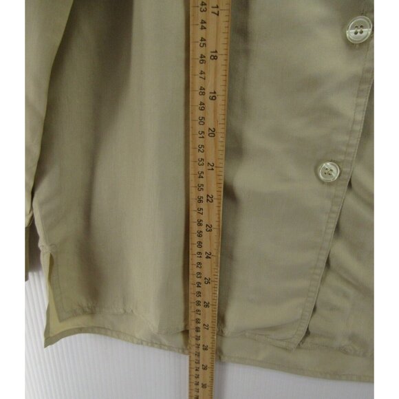 James Meade Top Large Silk Shirt Button Down Lagenlook Cottage 34 - Picture 4 of 10